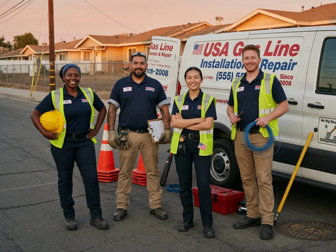 Gas Line Installation company in Wiggins, MS